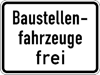 Verkehrszeichen mieten leihen